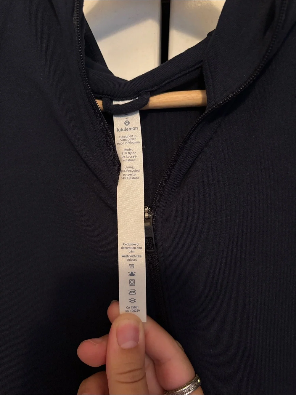 Lululemon Surge Warm Full Zip